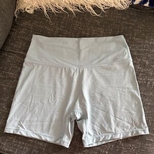 Baby Blue Workout Shorts